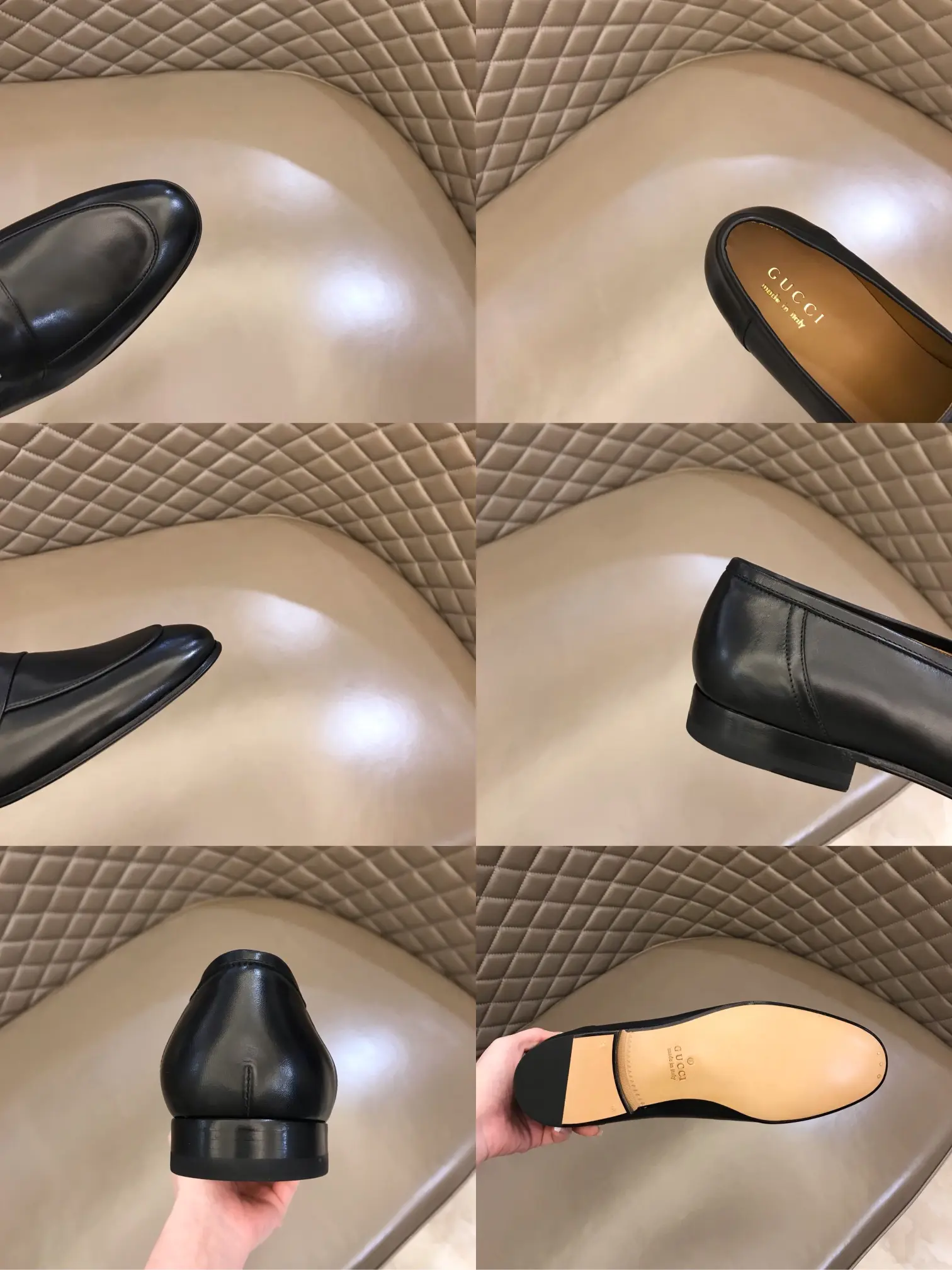 Gucci Jordaan Loafer, Black, Horsebit –  Rep Shoes & Replica Shoes Minimalist 910