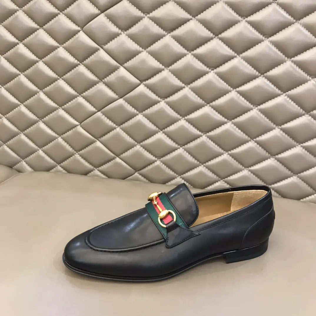 Gucci Jordaan Loafer Black Leather Slip-On –  Rep Shoes with Authentic Replica Style BestValue 900