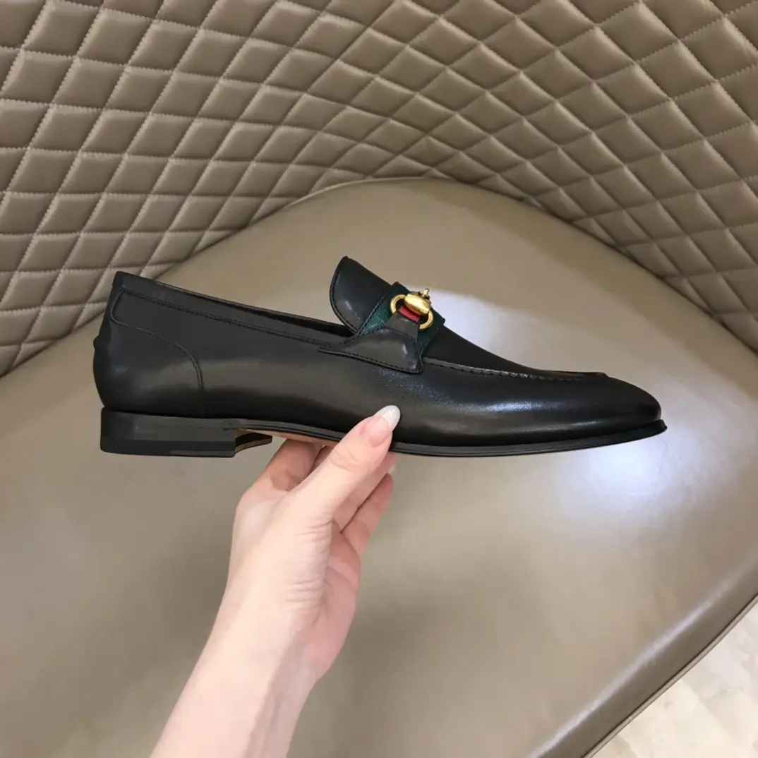 Gucci Jordaan Loafer Black Leather Slip-On –  Rep Shoes with Authentic Replica Style BestValue 900