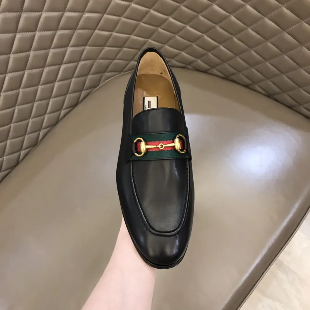 Gucci Jordaan Loafer Black Leather Slip-On –  Rep Shoes with Authentic Replica Style BestValue 900