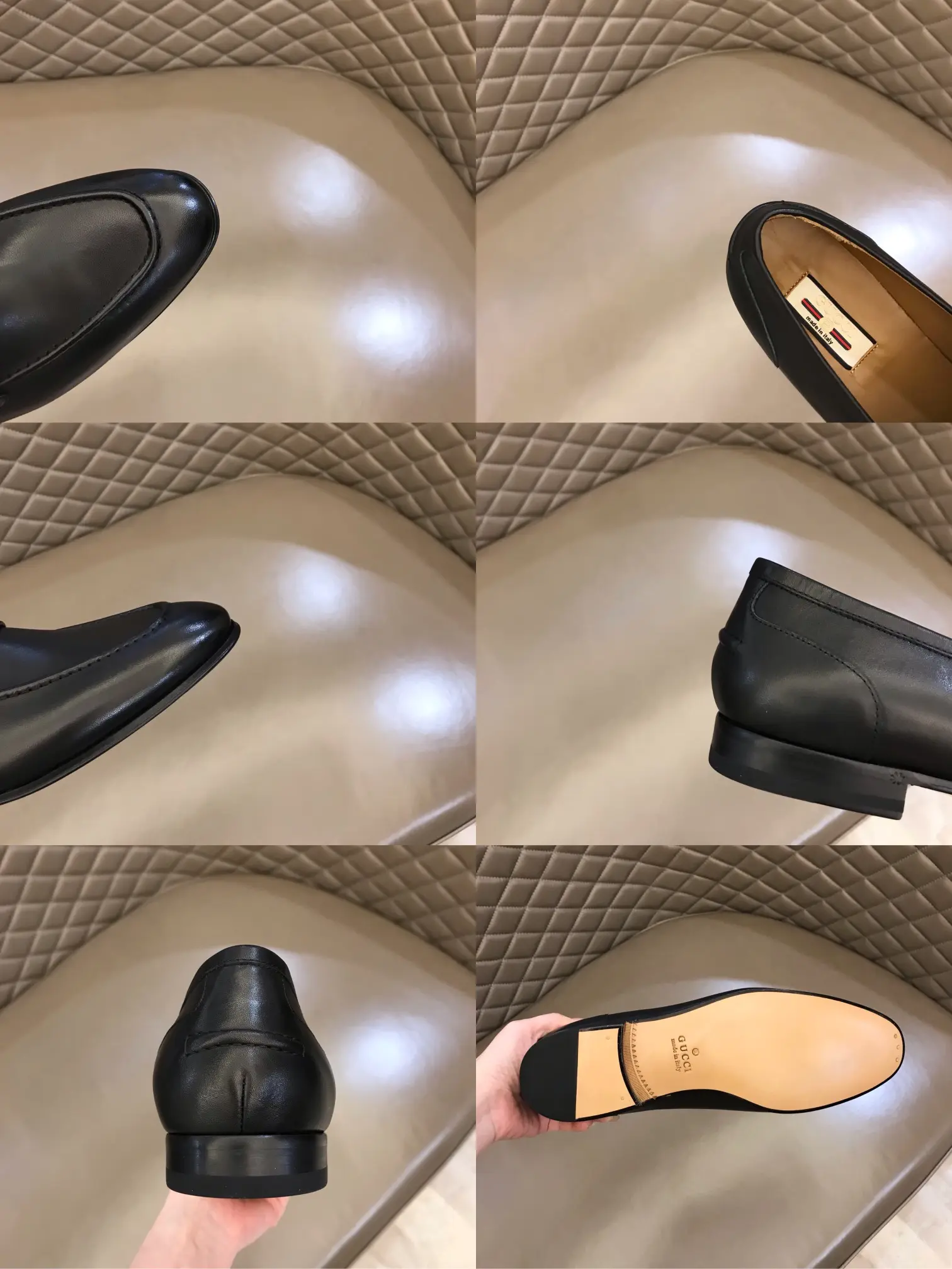 Gucci Jordaan Loafer Black Leather Slip-On –  Rep Shoes with Authentic Replica Style BestValue 900