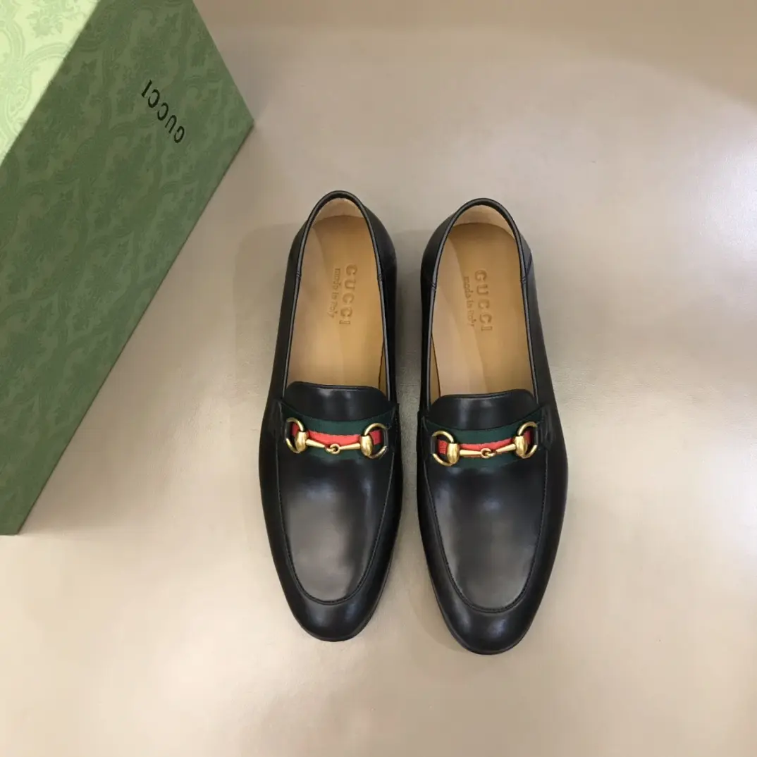 EasyCare Gucci Jordaan Loafer, Black, Slip-On –  Rep Shoes & Replica Shoes 908