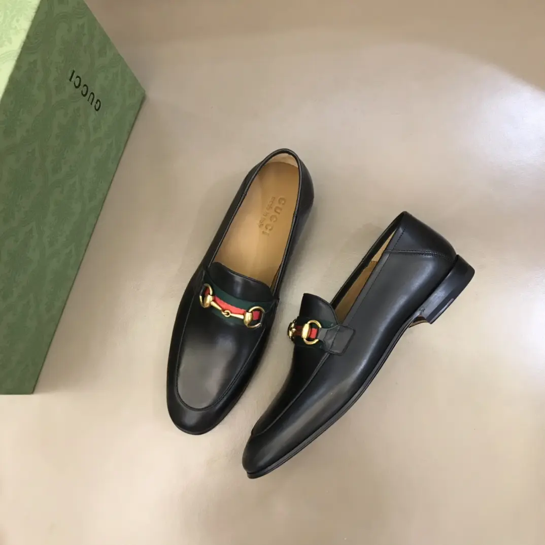 EasyCare Gucci Jordaan Loafer, Black, Slip-On –  Rep Shoes & Replica Shoes 908