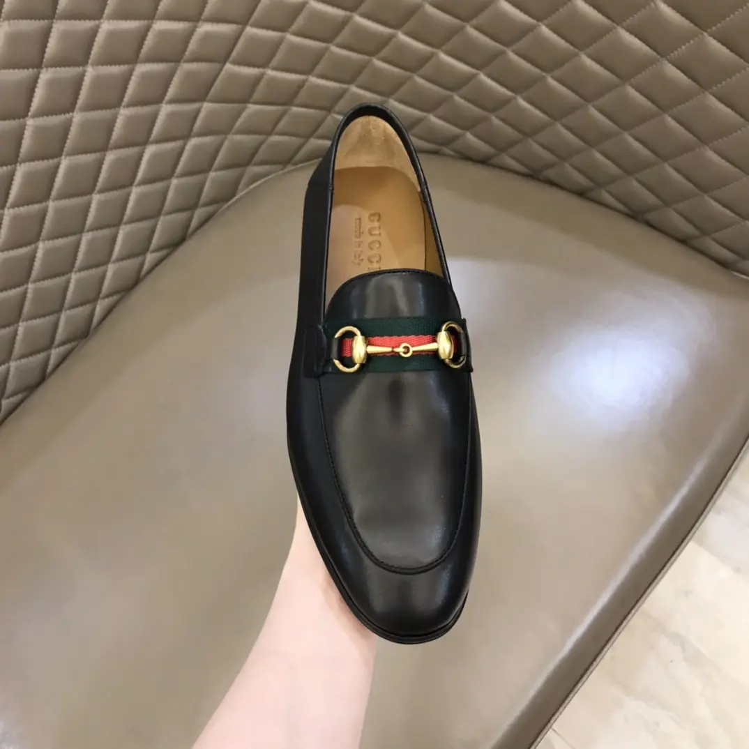 EasyCare Gucci Jordaan Loafer, Black, Slip-On –  Rep Shoes & Replica Shoes 908