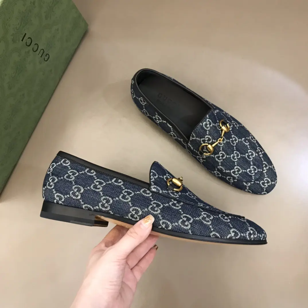 Gucci Jordaan Loafer, Blue GG, Slip-On –  Rep Shoes & Gucci Replica BestValue 892
