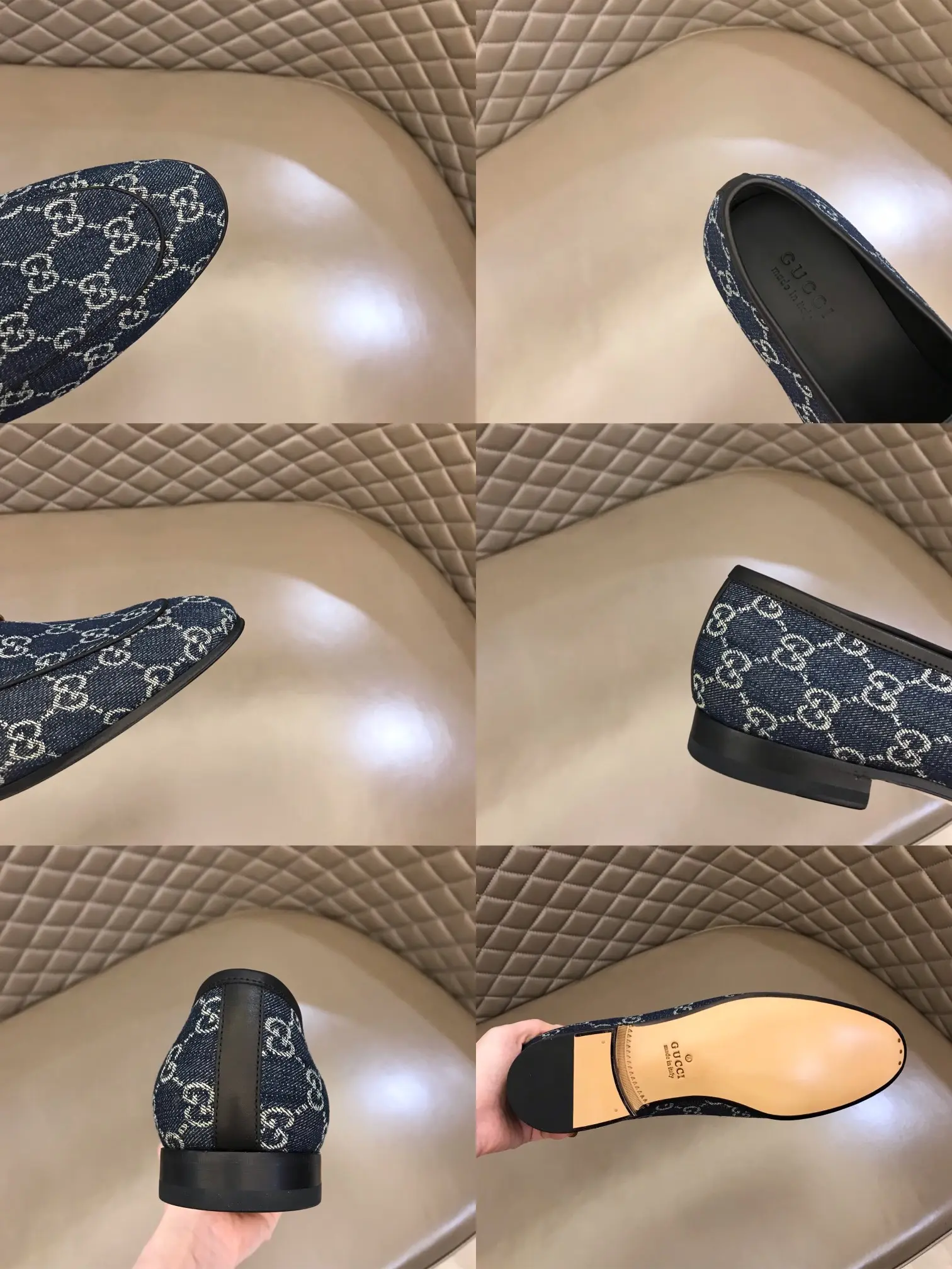 Gucci Jordaan Loafer, Blue GG, Slip-On –  Rep Shoes & Gucci Replica BestValue 892