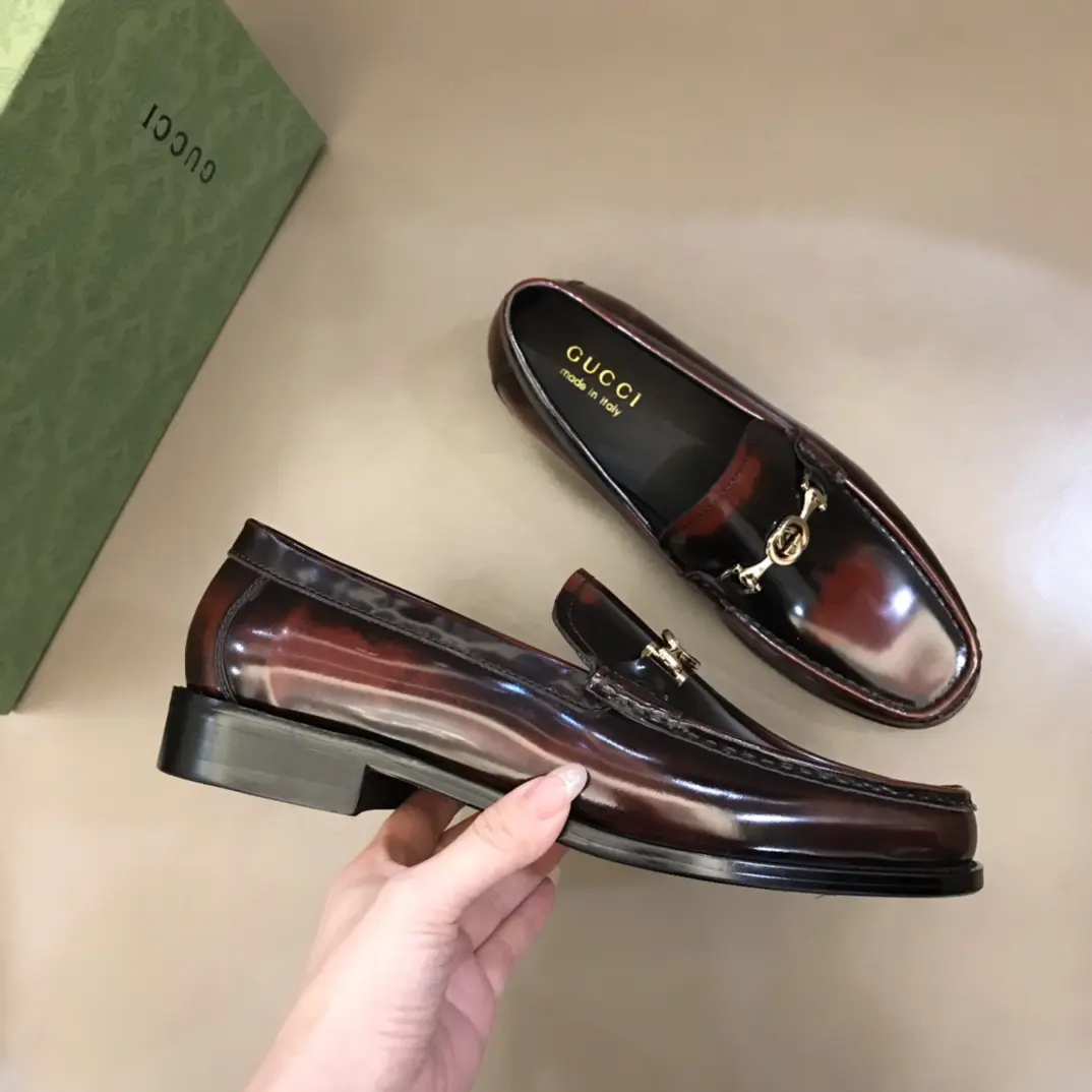 Affordable Gucci Jordaan Loafer, Brown, Slip-On –  Replica Shoes & Rep Footwear 903