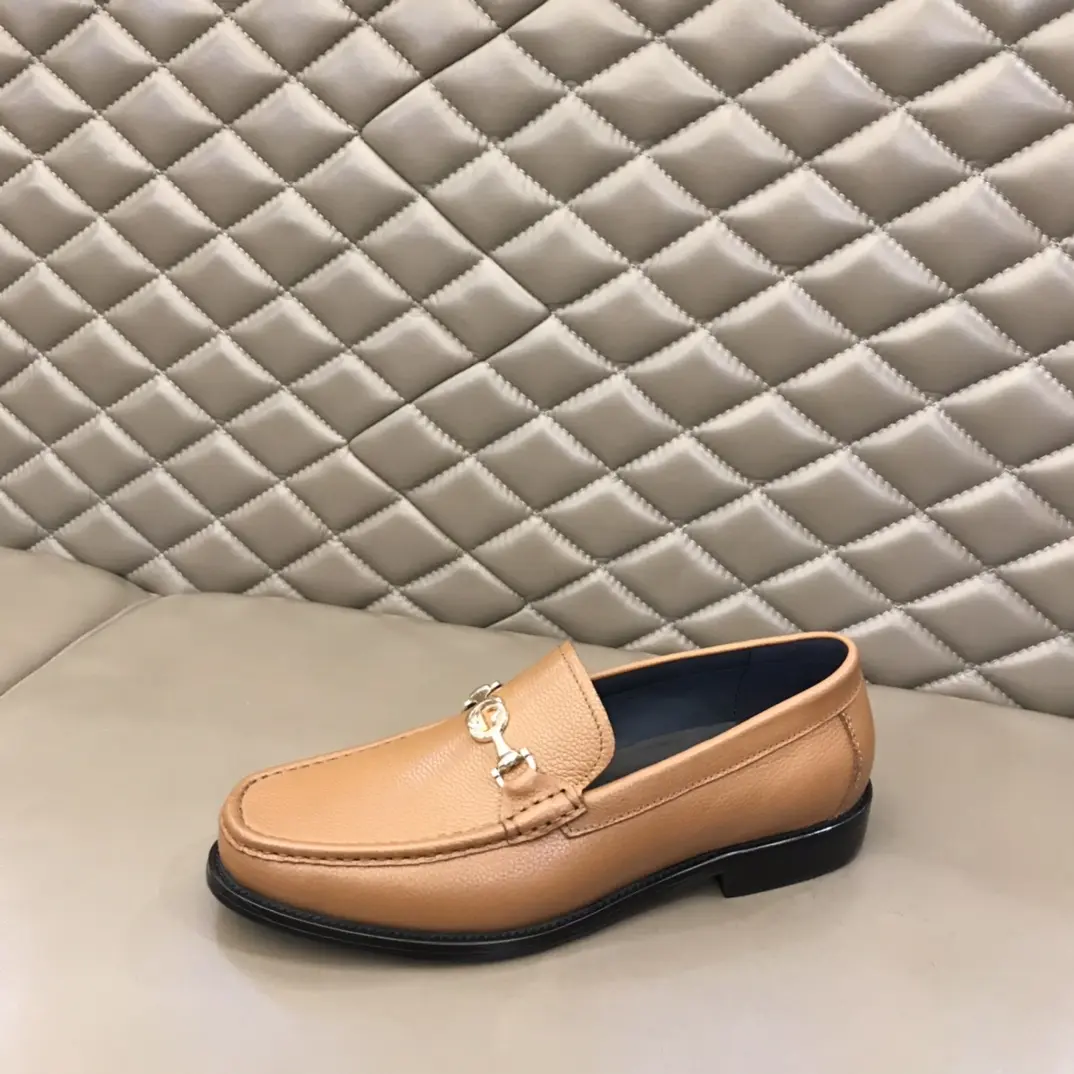 FashionForward Gucci Jordaan Loafer, Tan Leather, Slip-On –  Replica Shoes with Top Rep Shoes Quality 901