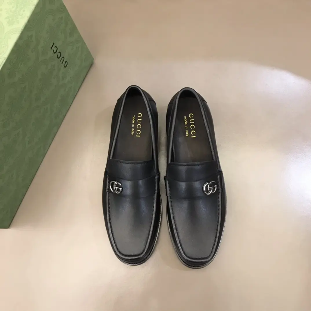 GoodFit Gucci Men’s Business  Loafers, Black – Premium Rep Shoes & Replica Gucci Footwear 887