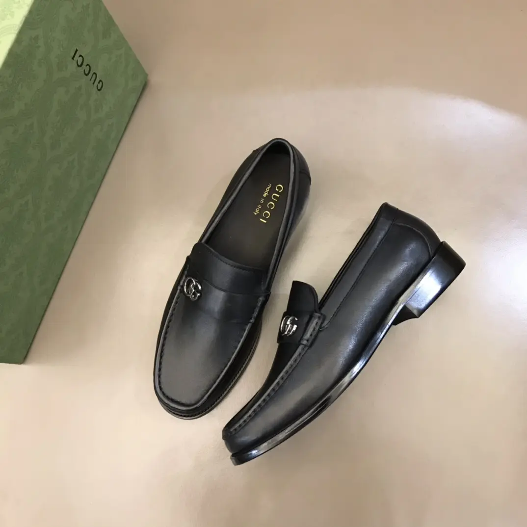 GoodFit Gucci Men’s Business  Loafers, Black – Premium Rep Shoes & Replica Gucci Footwear 887