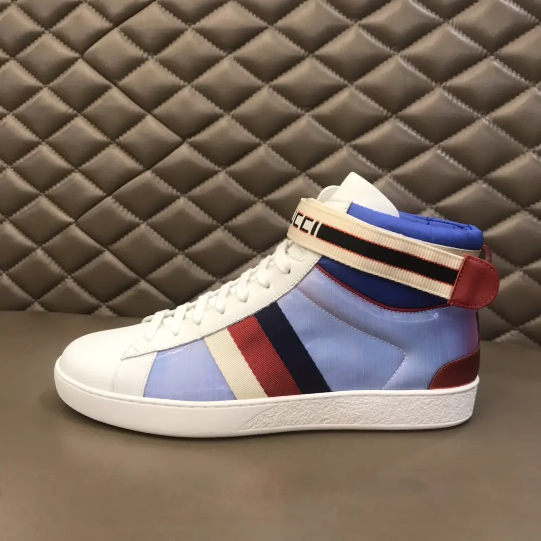 Gucci New Ace High-Top Sneakers, Multicolor –  Gucci Replica with High Quality Practical 826