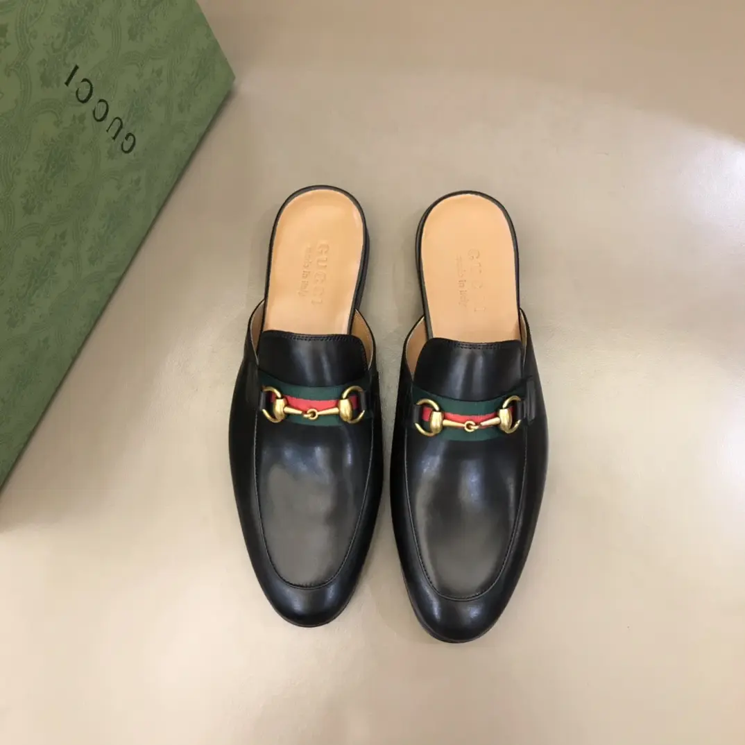 Gucci Princetown Leather Slipper, Black –  Gucci Replica Shoes & Rep Footwear ZeroBulk 893
