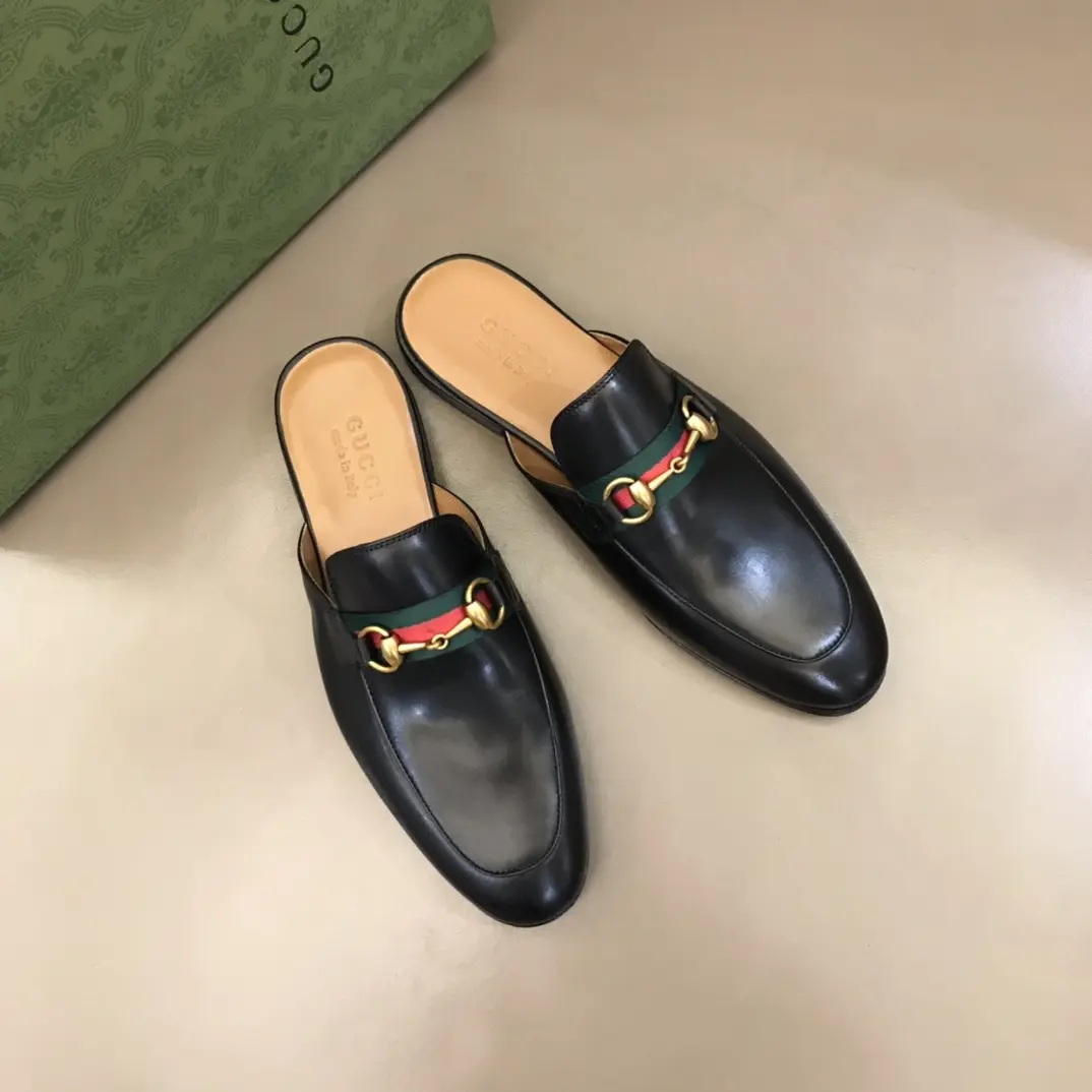 Gucci Princetown Leather Slipper, Black –  Gucci Replica Shoes & Rep Footwear ZeroBulk 893