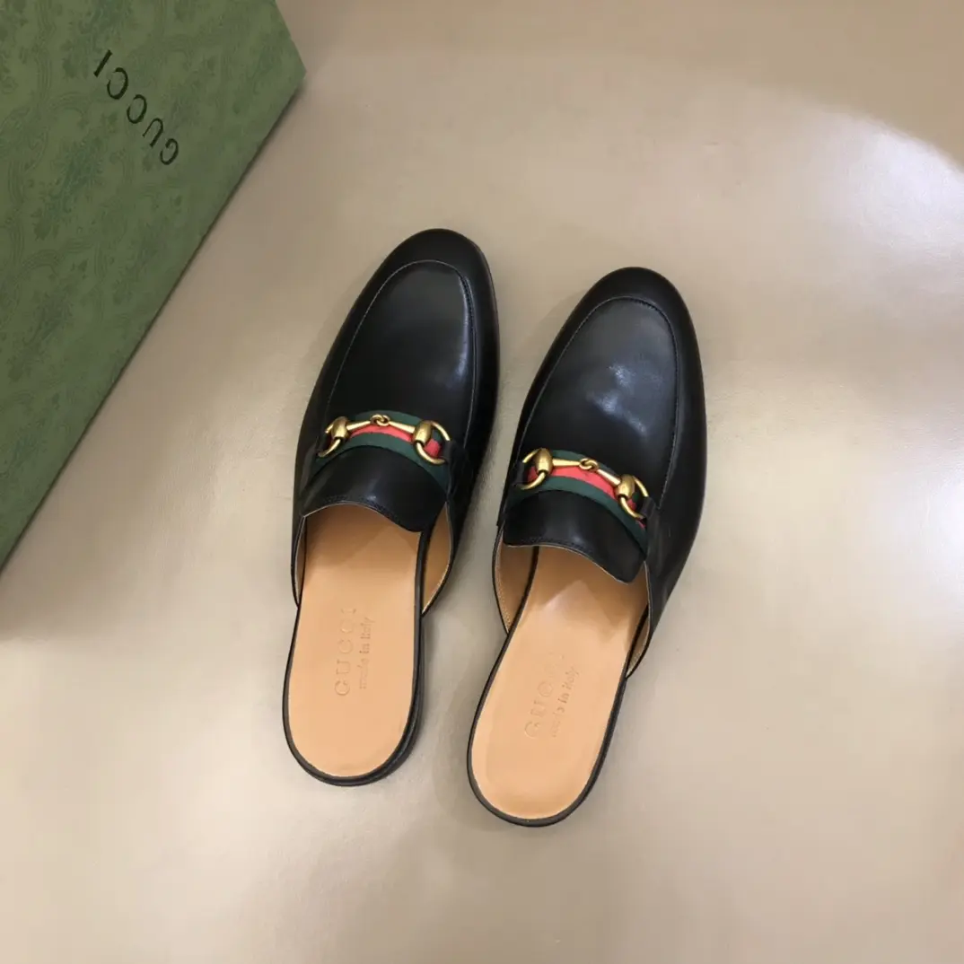 Gucci Princetown Leather Slipper, Black –  Gucci Replica Shoes & Rep Footwear ZeroBulk 893