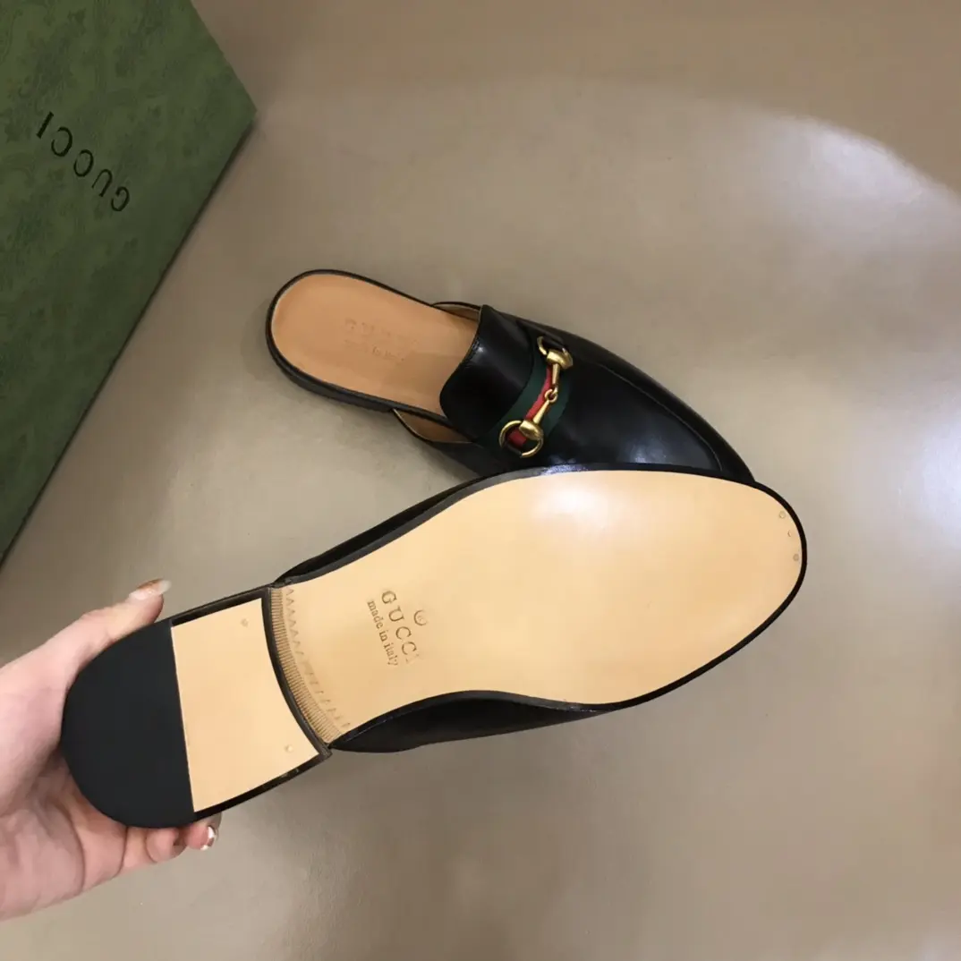 Gucci Princetown Leather Slipper, Black –  Gucci Replica Shoes & Rep Footwear ZeroBulk 893