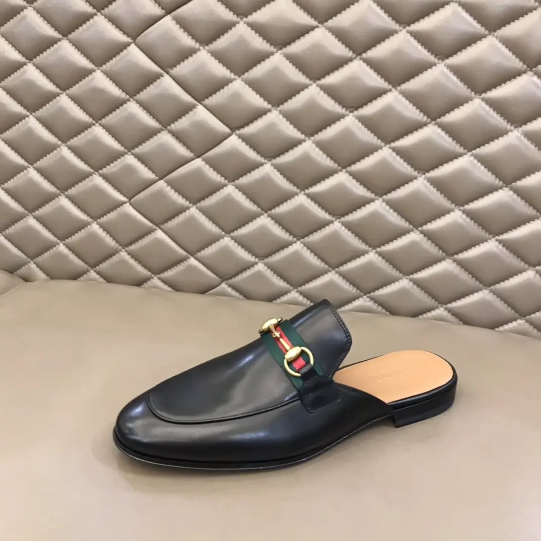 Gucci Princetown Leather Slipper, Black –  Gucci Replica Shoes & Rep Footwear ZeroBulk 893