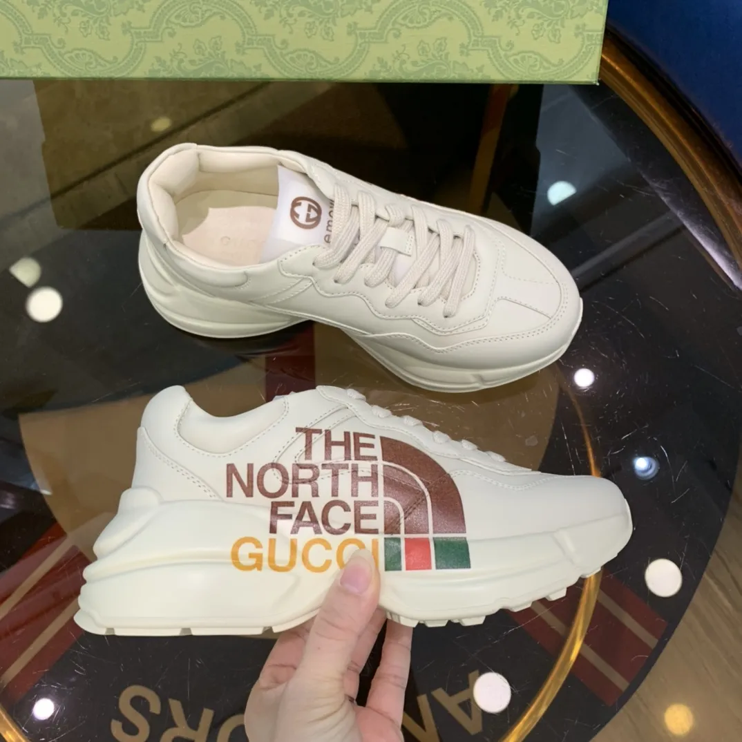 Gucci Rhyton Dad Sneakers White Leather –  Rep Shoes & Replica Shoes Collection Refined 917