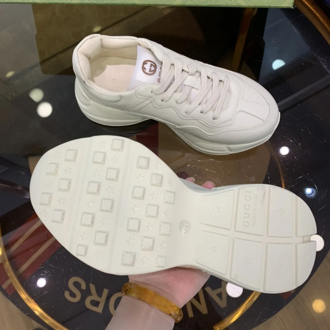 Gucci Rhyton Dad Sneakers White Leather –  Rep Shoes & Replica Shoes Collection Refined 917