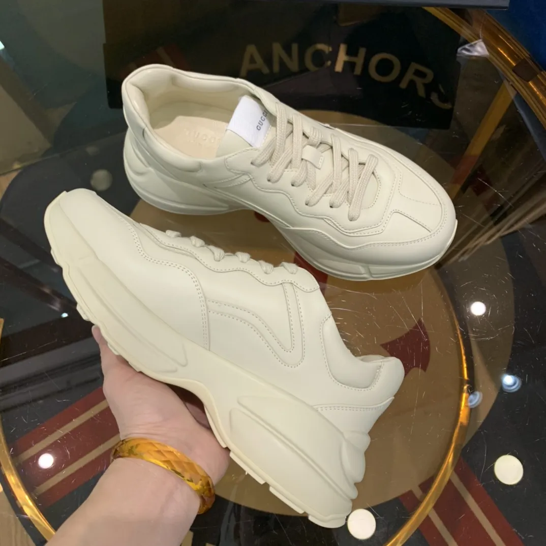 Gucci Rhyton Sneaker Beige Leather Dad Shoe –  Rep Shoes & Replica Gucci Styles BestValue 918