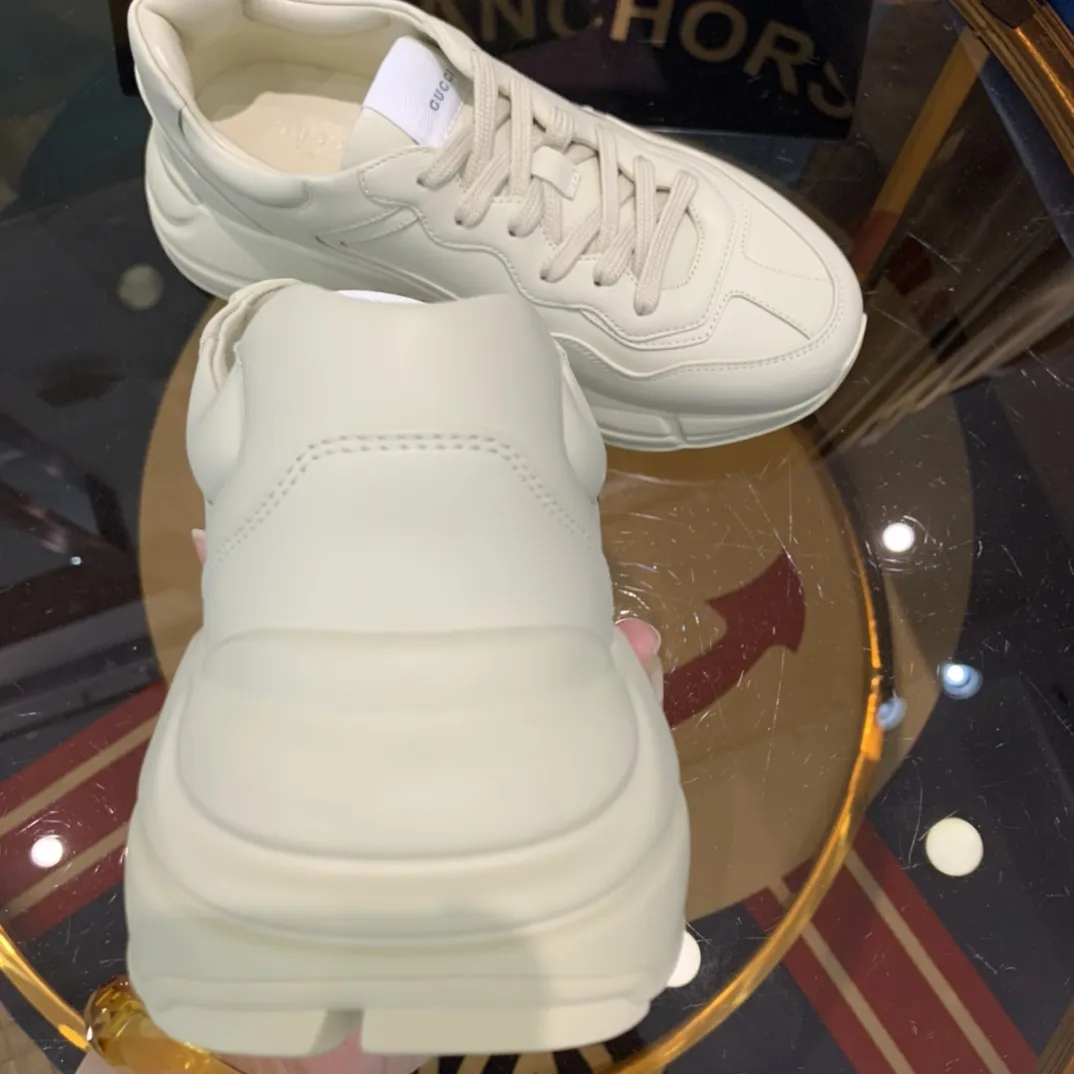 Gucci Rhyton Sneaker Beige Leather Dad Shoe –  Rep Shoes & Replica Gucci Styles BestValue 918
