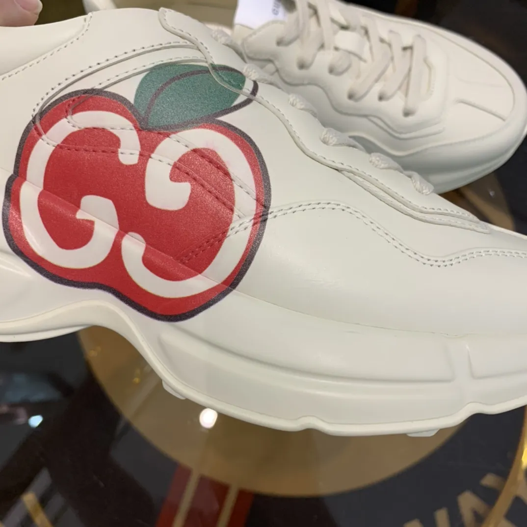 Gucci Rhyton Sneaker Beige Leather Dad Shoe –  Rep Shoes & Replica Styles Sleek 932