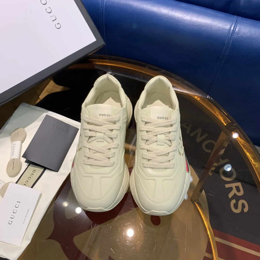 Gucci Rhyton Sneaker Beige Low Top –  Rep Shoes & Fake Gucci Replicas Affordable 926