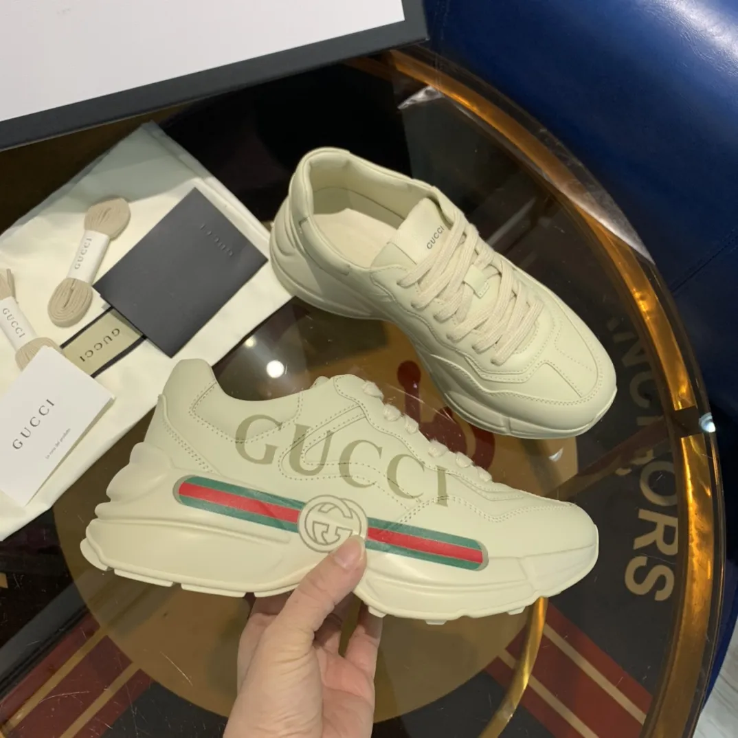 Gucci Rhyton Sneaker Beige Low Top –  Rep Shoes & Fake Gucci Replicas Affordable 926