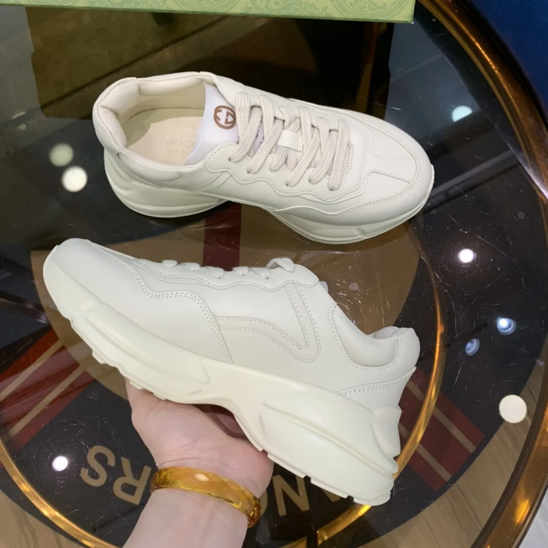 Soft Gucci Rhyton Sneaker White Bear Design –  Rep Shoes with Iconic Replica Style 911