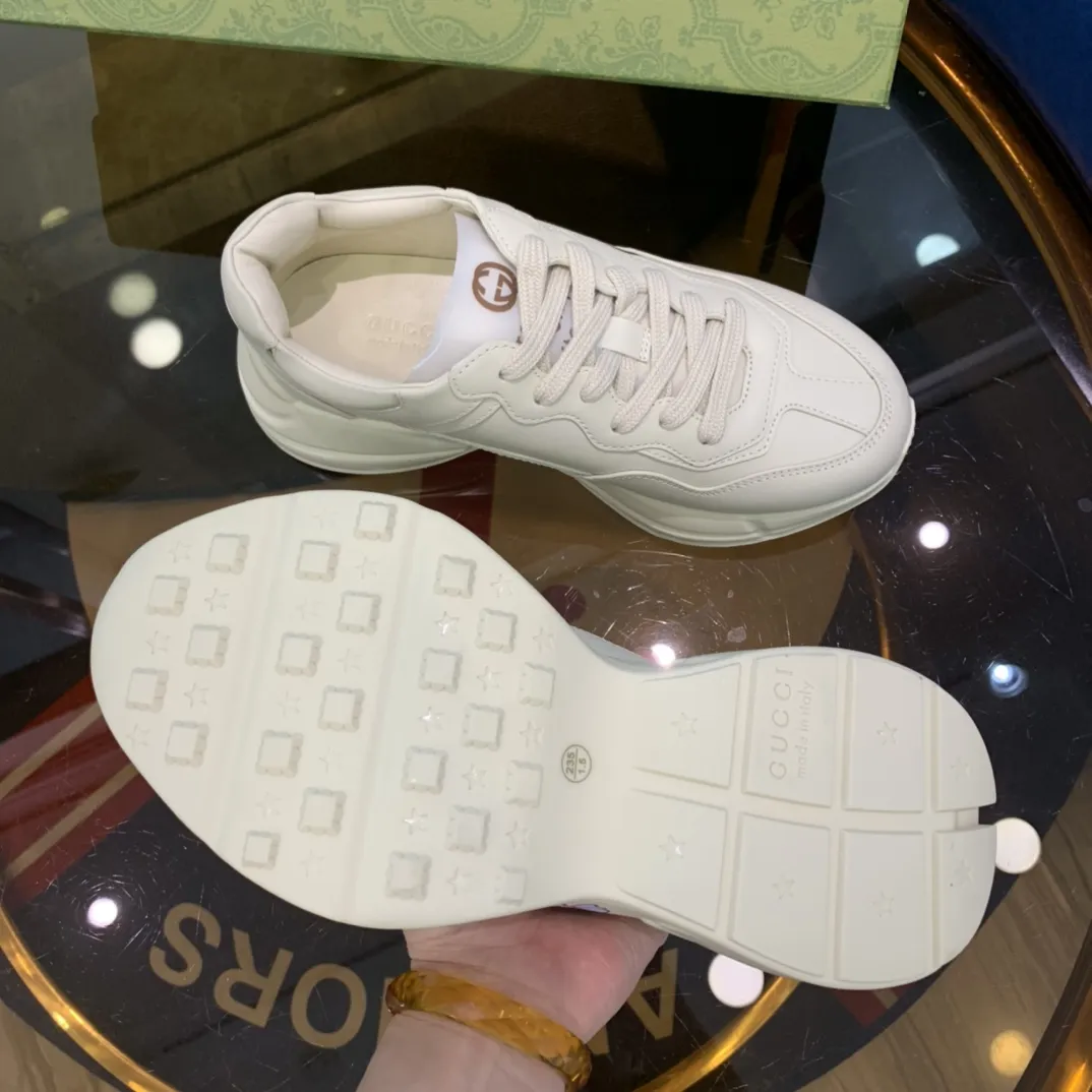 Soft Gucci Rhyton Sneaker White Bear Design –  Rep Shoes with Iconic Replica Style 911