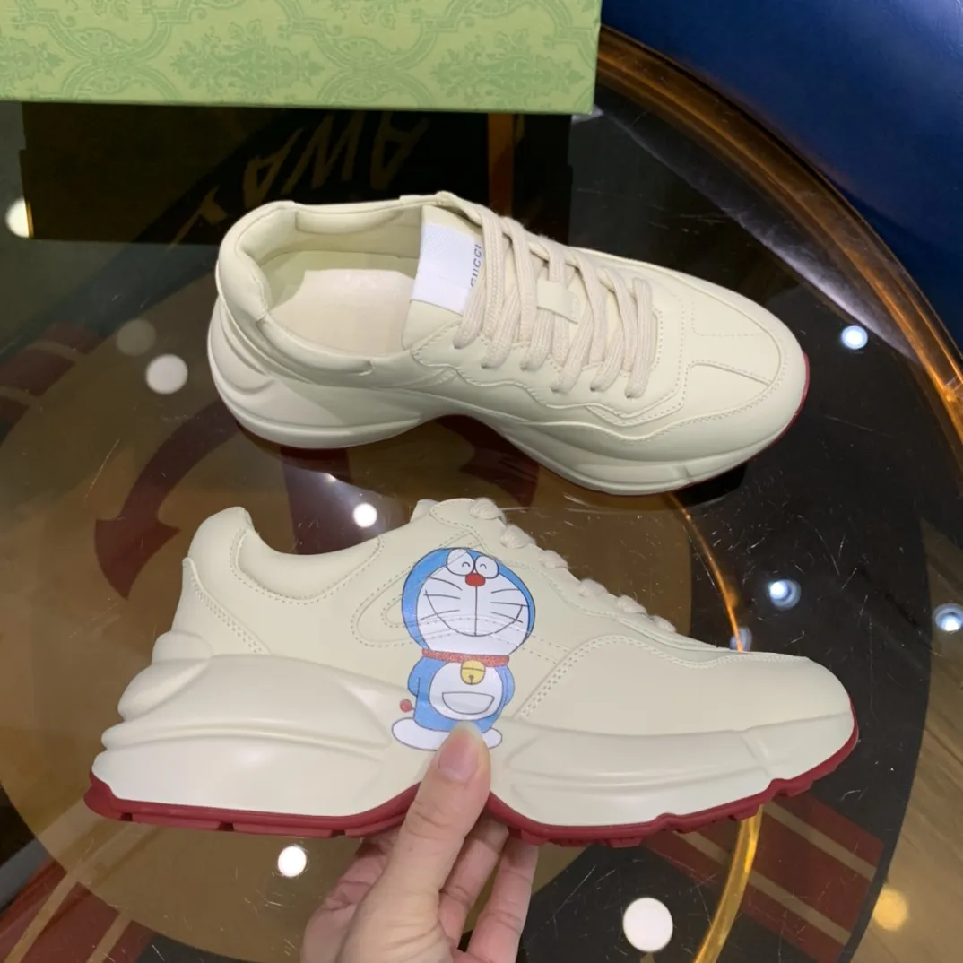 Bold Gucci Rhyton Sneaker White Leather Low-Top –  Rep Shoes & Replica Footwear 922