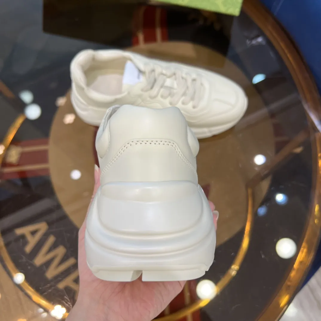 Elegant Gucci Rhyton Sneaker White Leather Style –  Rep Shoes & Replica Shoes 935