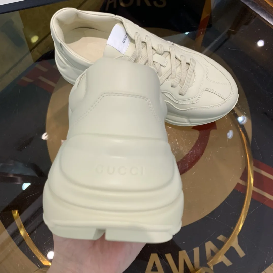 Gucci Rhyton Sneakers White Leather Dad Shoes –  Rep Shoes & Replica Styles TechFriendly 934