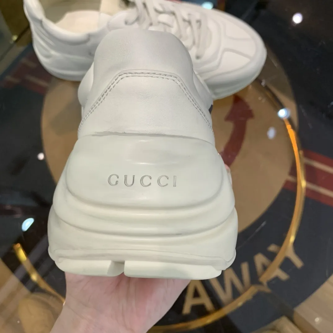 EasyCare Gucci Rhyton Sneakers White Red Dad Style –  Rep Shoes & Replica Shoes 927