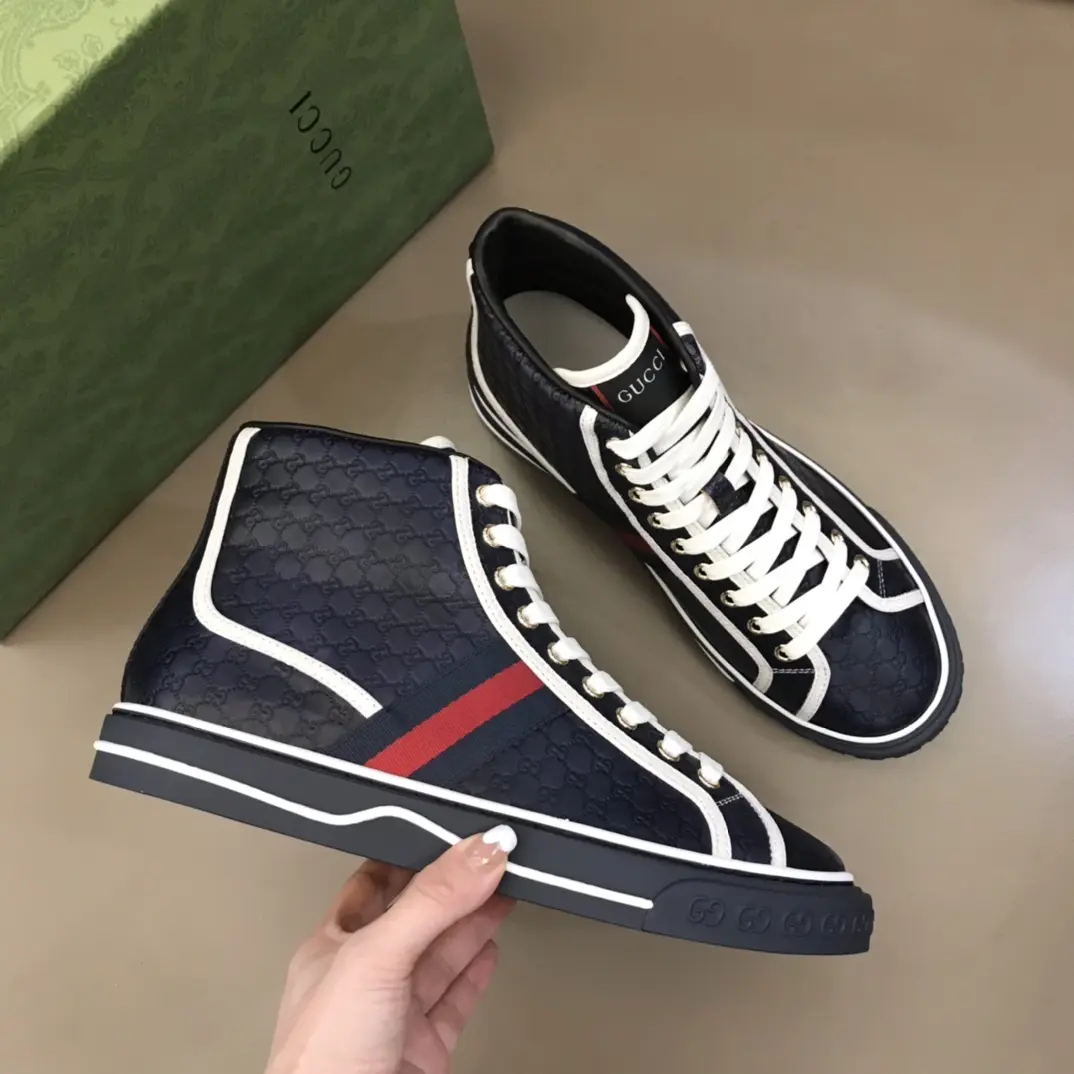 UrbanStyle Gucci Sneaker Tennis 1977 High in Black –  Rep Shoes & Replica Footwear 961