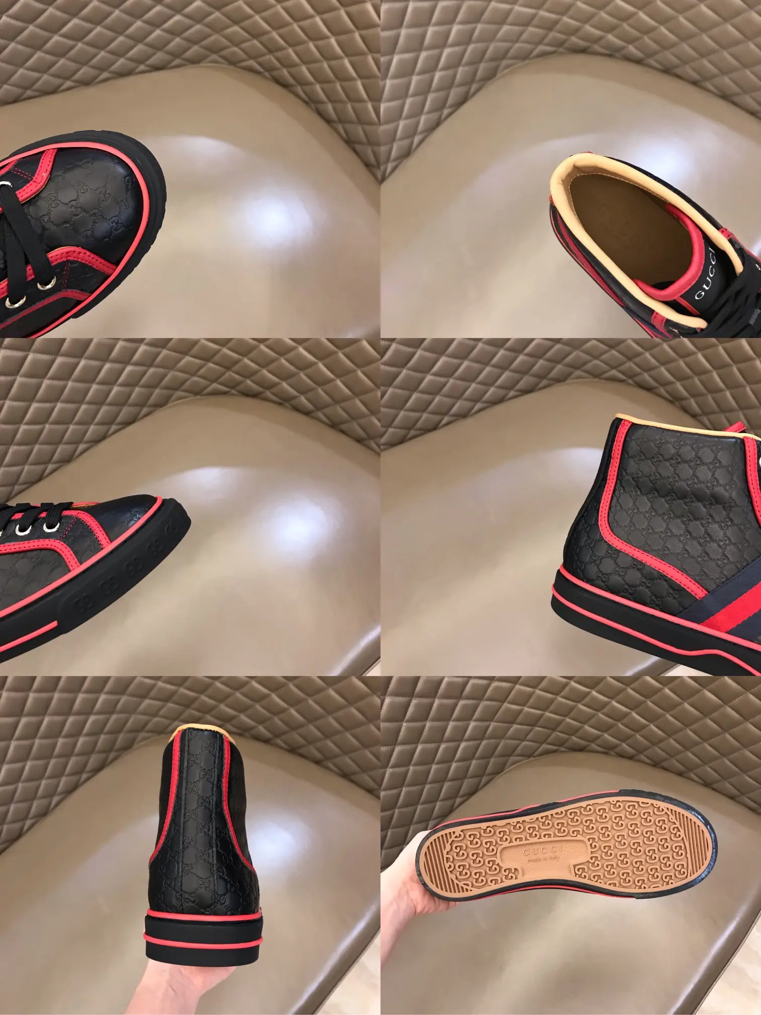 UrbanStyle Gucci Sneaker Tennis 1977 High in Black –  Rep Shoes & Replica Footwear 961