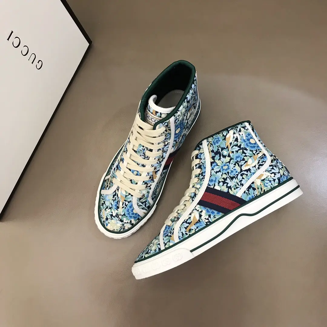 FashionForward Gucci Sneaker Tennis 1977 High in Blue – Premium Rep Shoes with  Replica Design 960