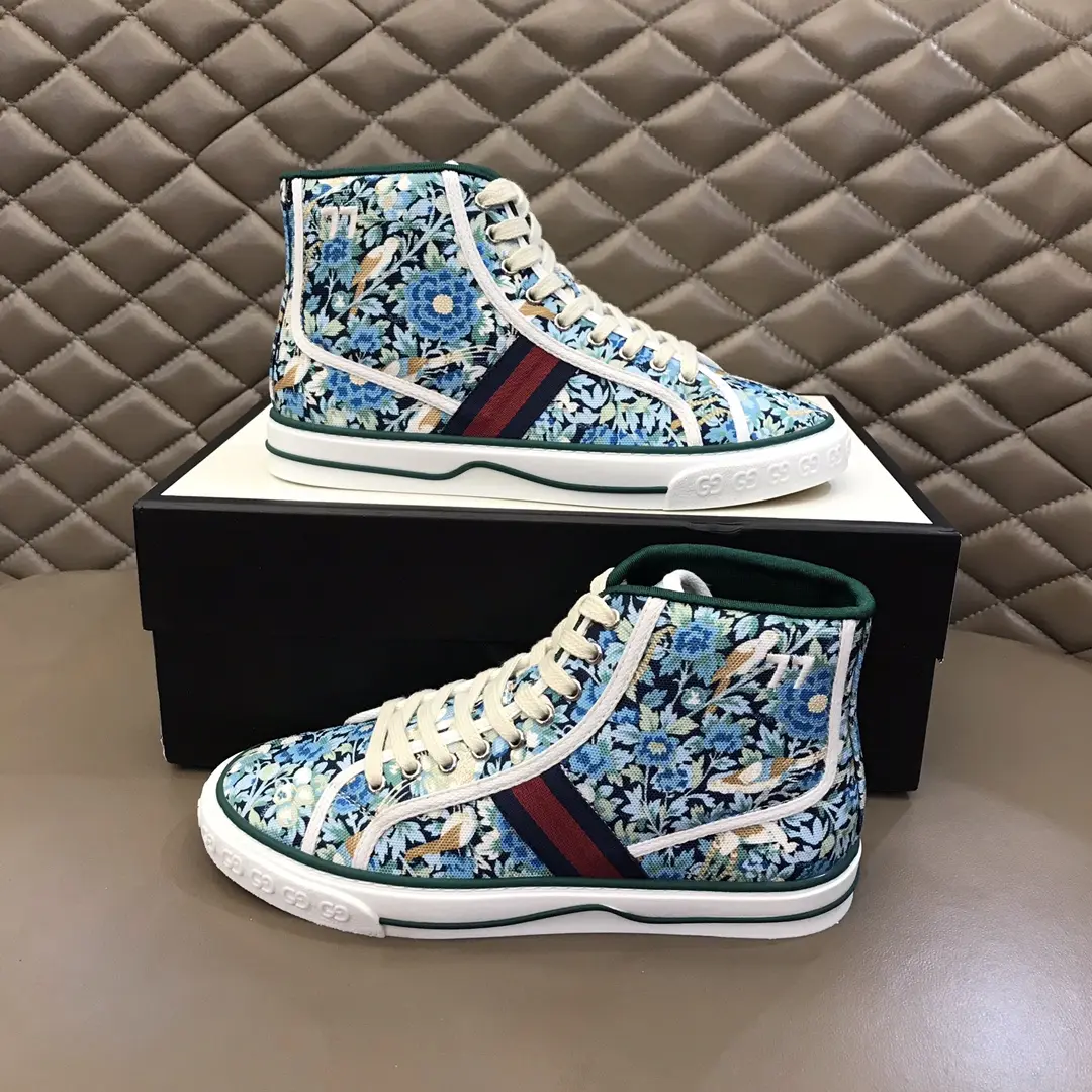 FashionForward Gucci Sneaker Tennis 1977 High in Blue – Premium Rep Shoes with  Replica Design 960