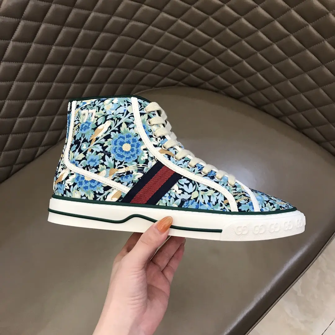 FashionForward Gucci Sneaker Tennis 1977 High in Blue – Premium Rep Shoes with  Replica Design 960