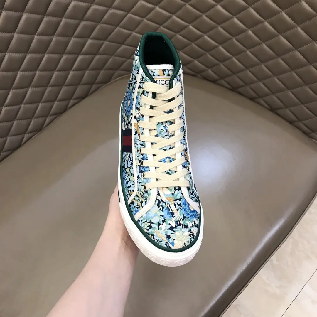 FashionForward Gucci Sneaker Tennis 1977 High in Blue – Premium Rep Shoes with  Replica Design 960
