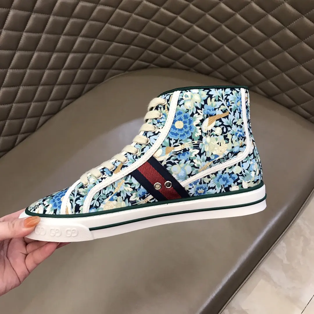 FashionForward Gucci Sneaker Tennis 1977 High in Blue – Premium Rep Shoes with  Replica Design 960