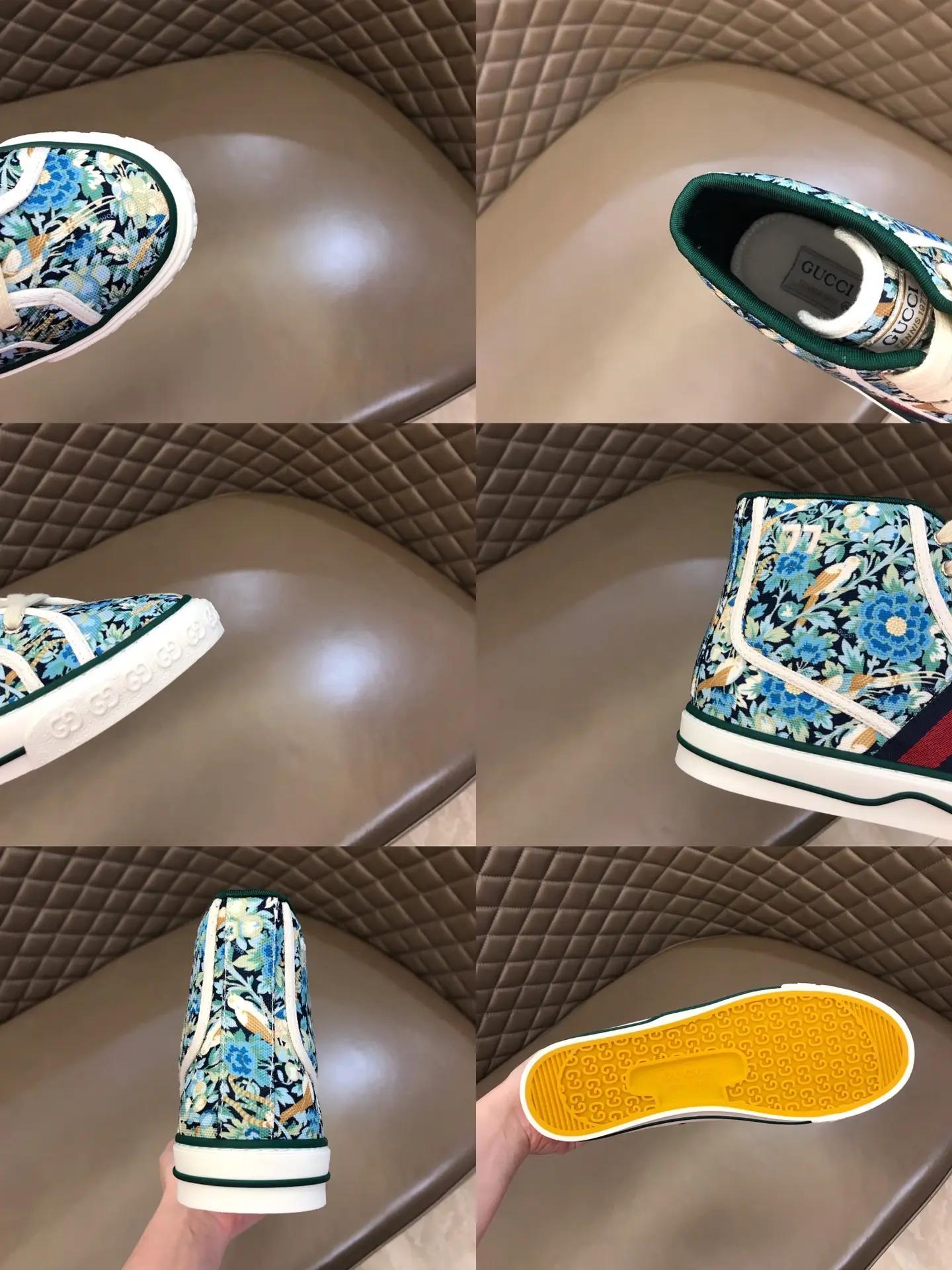 FashionForward Gucci Sneaker Tennis 1977 High in Blue – Premium Rep Shoes with  Replica Design 960