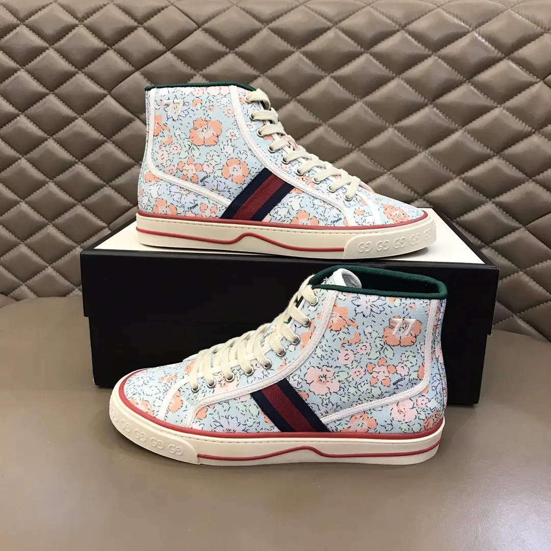 Gucci Sneaker Tennis 1977 High in Blue – Premium Rep Shoes with  Replica Shoes Design Timeless 954