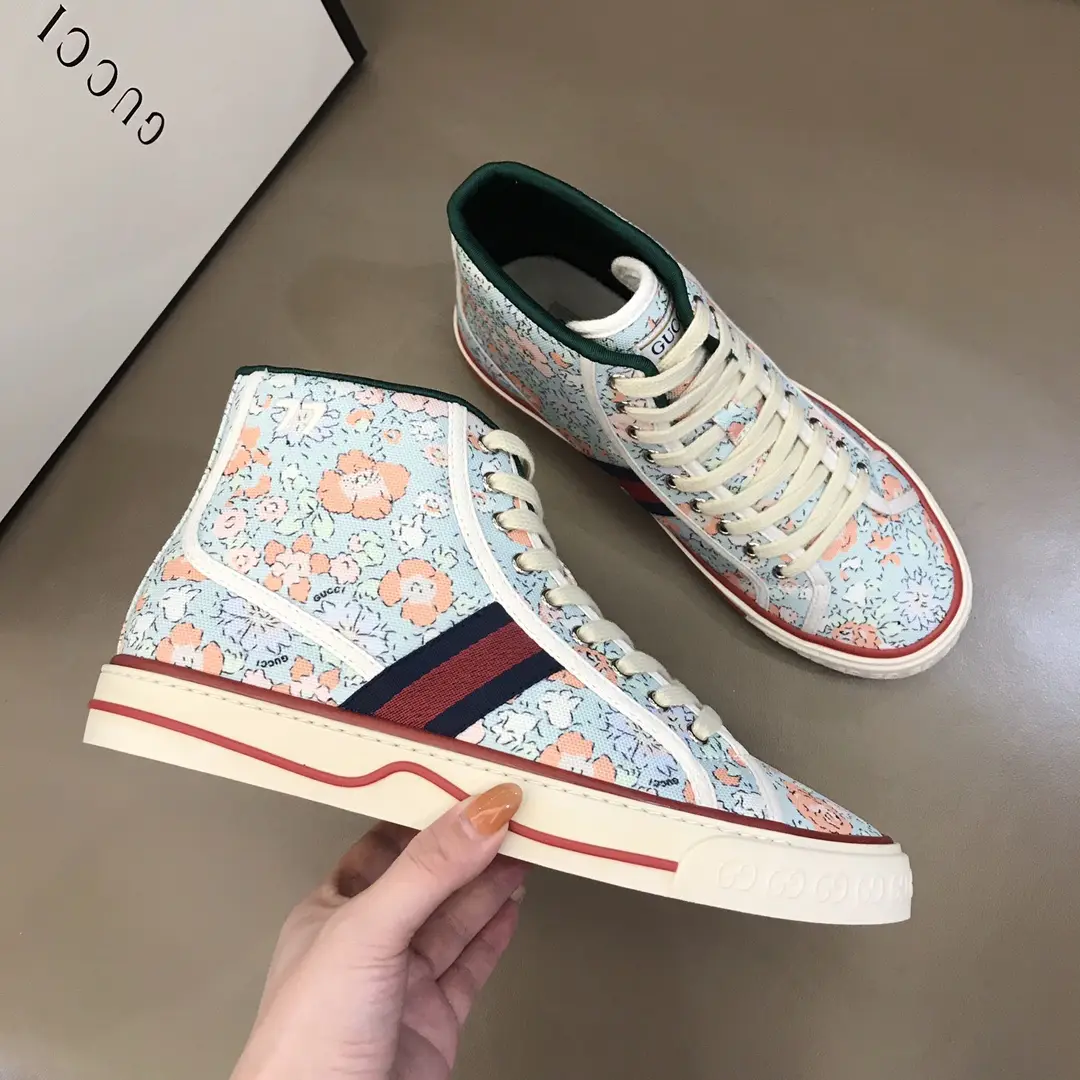 Gucci Sneaker Tennis 1977 High in Blue – Premium Rep Shoes with  Replica Shoes Design Timeless 954