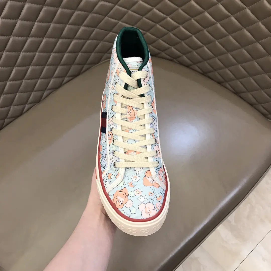 Gucci Sneaker Tennis 1977 High in Blue – Premium Rep Shoes with  Replica Shoes Design Timeless 954