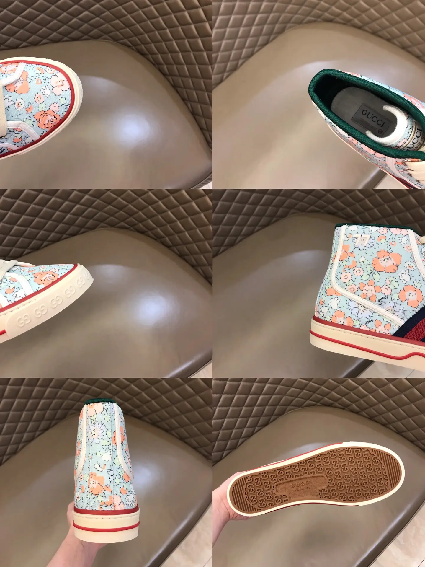 Gucci Sneaker Tennis 1977 High in Blue – Premium Rep Shoes with  Replica Shoes Design Timeless 954