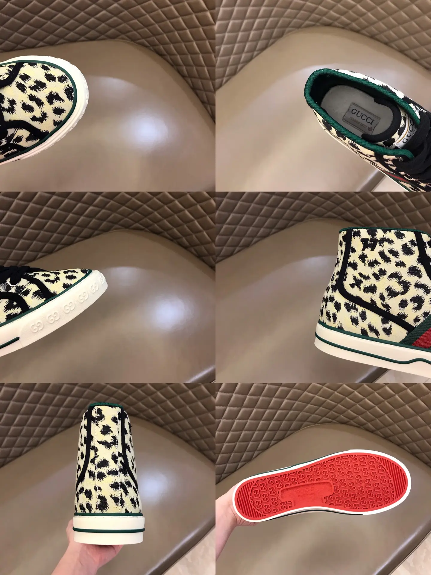 Gucci Sneaker Tennis 1977 High in White –  Rep Shoes & Replica Footwear FlexibleFit 962