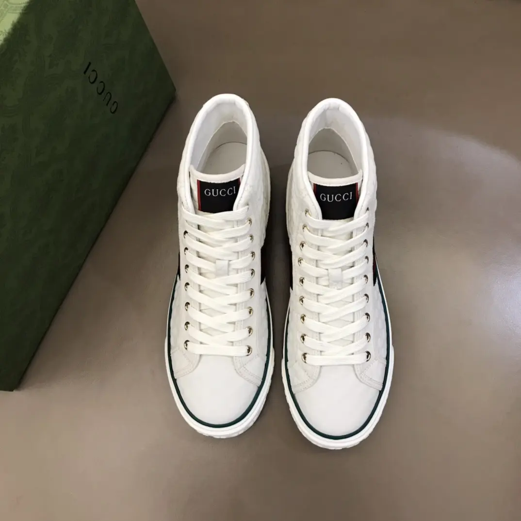 Thermal Gucci Sneaker Tennis 1977 High in White –  Rep Shoes & Replica Shoes 965