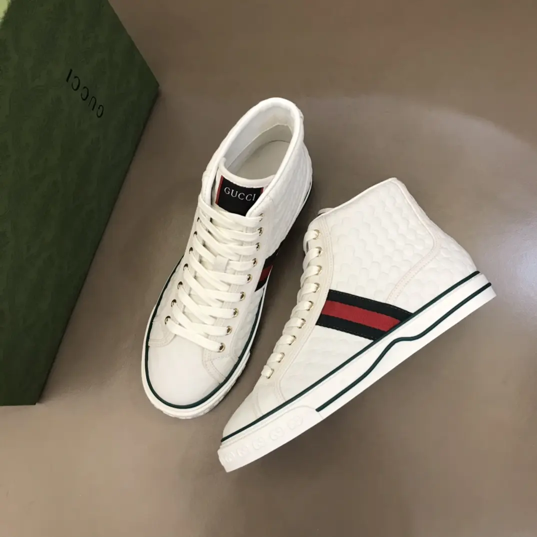 Thermal Gucci Sneaker Tennis 1977 High in White –  Rep Shoes & Replica Shoes 965