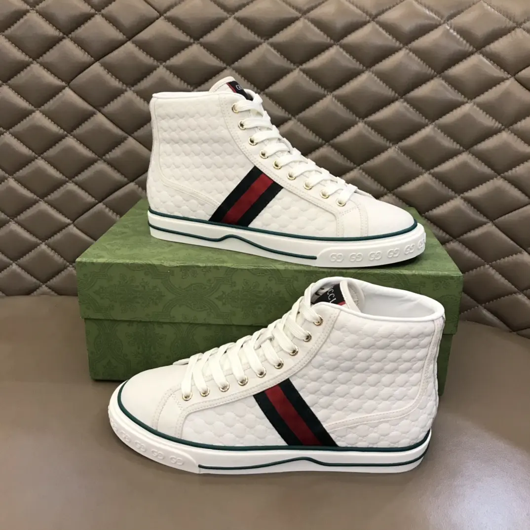 Thermal Gucci Sneaker Tennis 1977 High in White –  Rep Shoes & Replica Shoes 965
