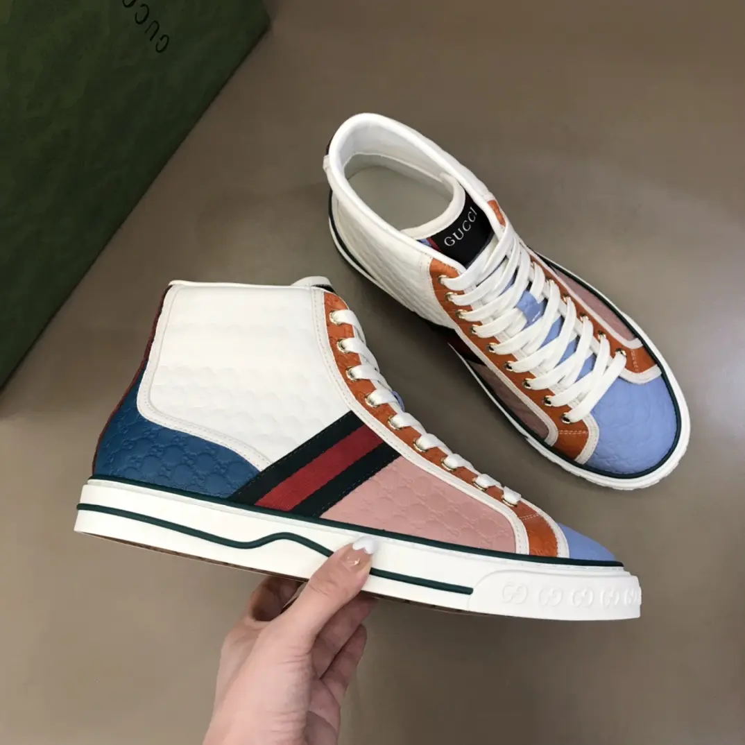 Thermal Gucci Sneaker Tennis 1977 High in White –  Rep Shoes & Replica Shoes 965